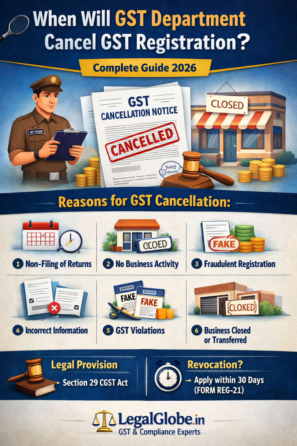 gst registration cancel