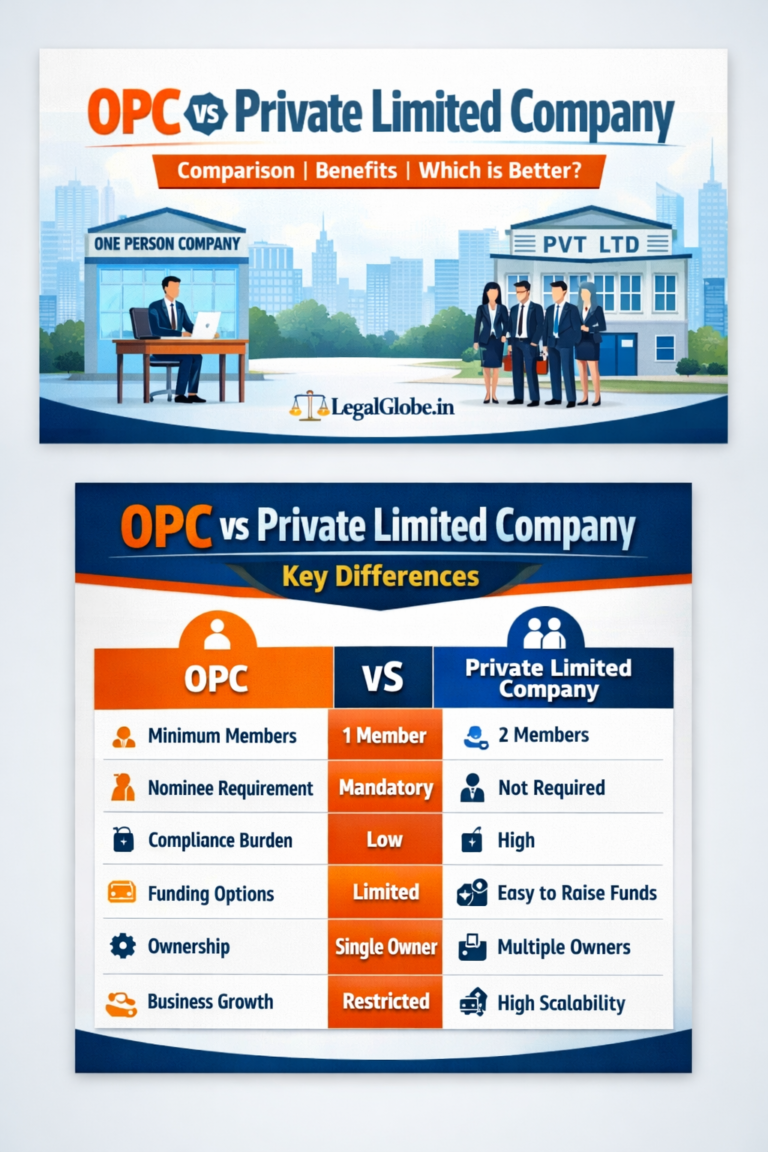 OPC versus Private Limited Company comparison