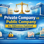 Private vs public companies in India