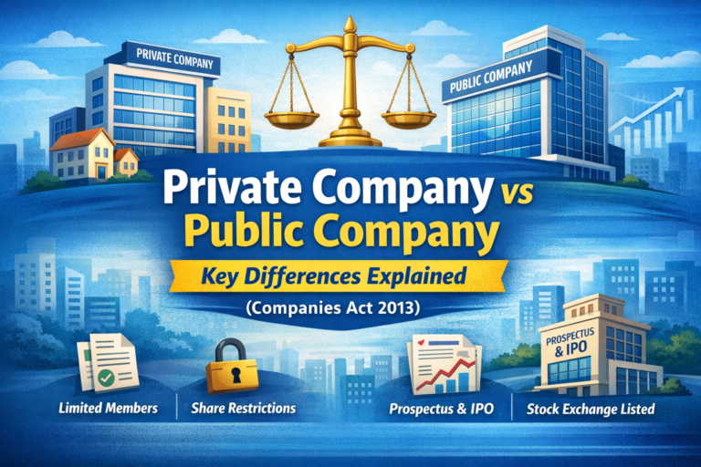 Private vs public companies in India